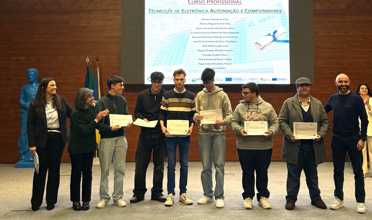 🎓 Entrega de Diplomas – Curso Técnico/a de Eletrónica, Automação e Computadores (2022–2025)