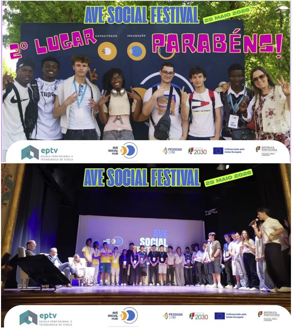 EPTV Conquista 2.º Lugar no Ave Social Festival